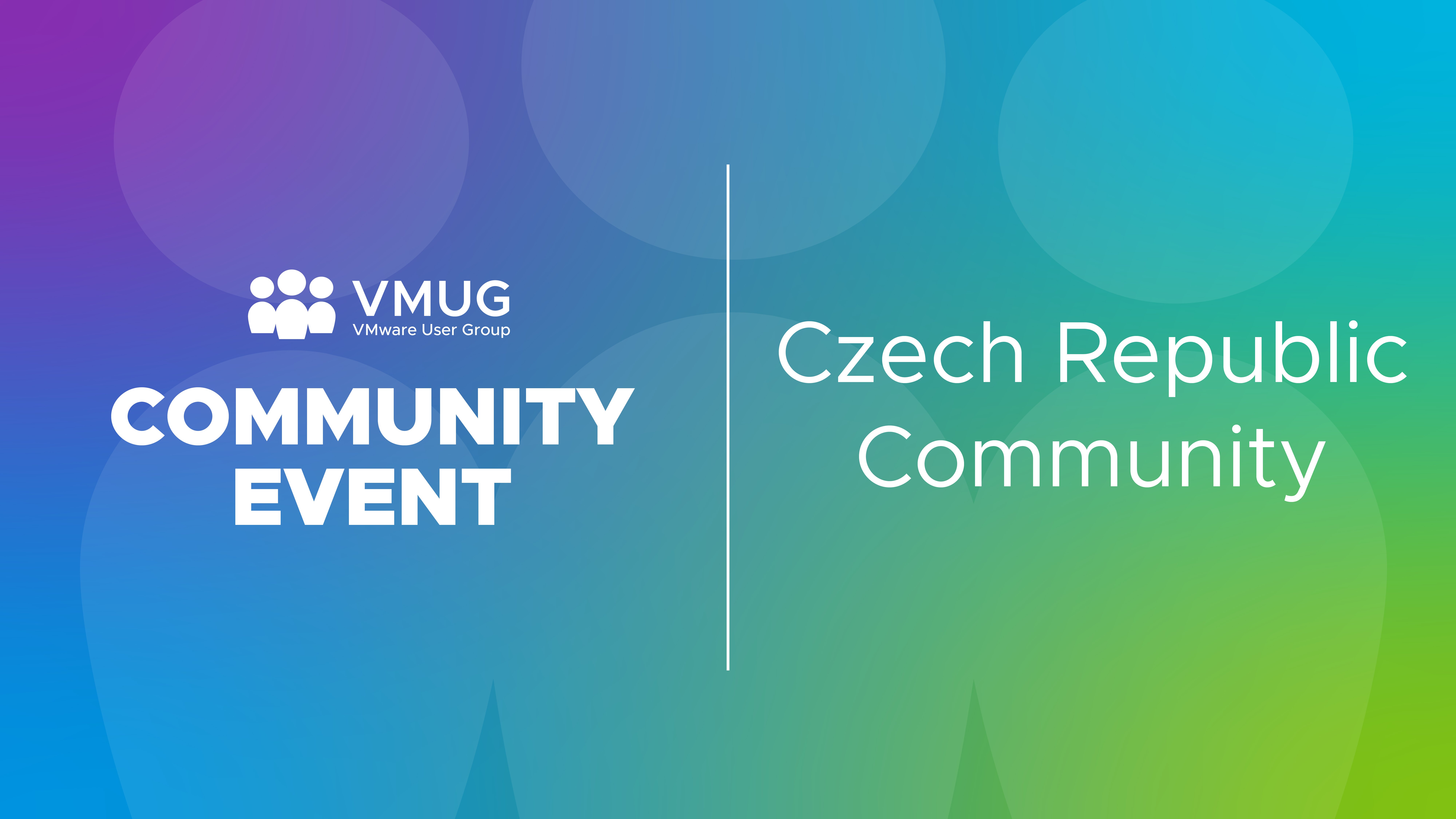 Czech Republic VMUG - Autumn edition
