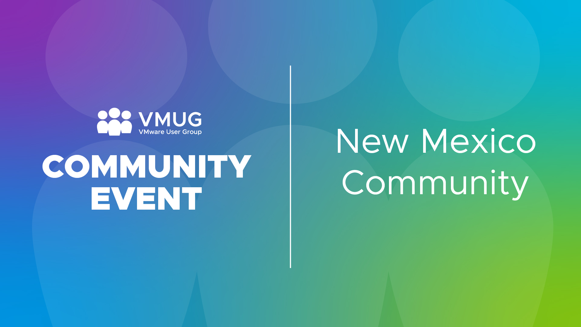 New Mexico VMUG in July