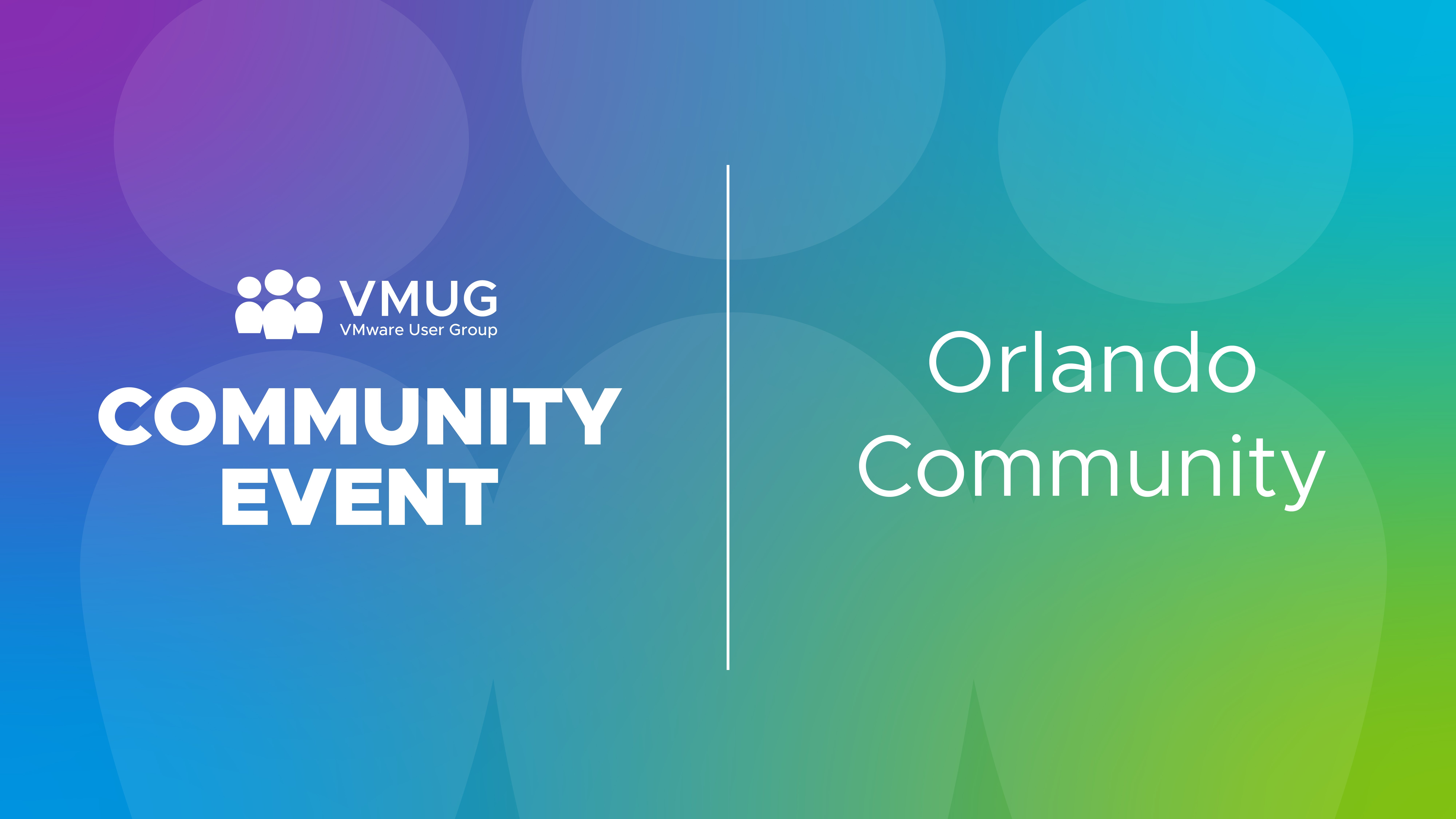 Orlando VMUG Meeting